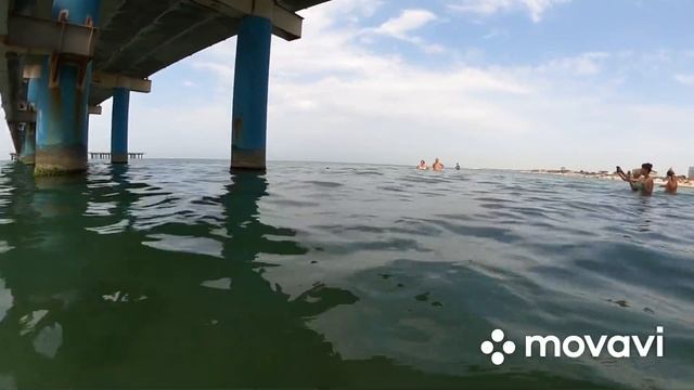 #Анапа. Сегодня 25.08.2022. Чёрное море. Пляж «ЭЛЛАДА». Утро 9.00 Вода 26. Воздух 26. Дельфины . смотреть онлайн