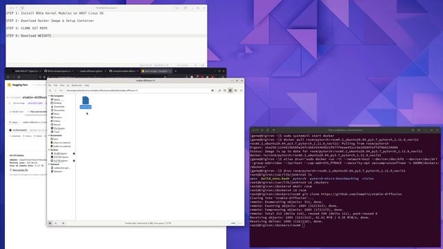 Stable Diffusion (DALLE-2 clone) on AMD GPU смотреть онлайн
