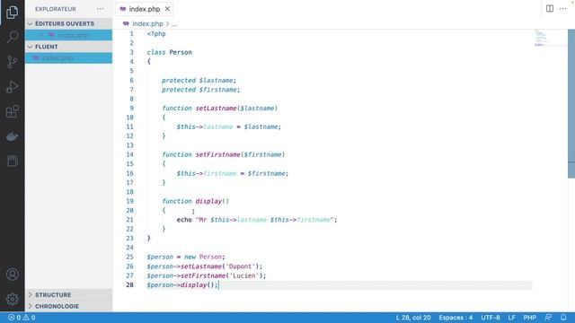Design pattern en PHP: Fluent смотреть онлайн