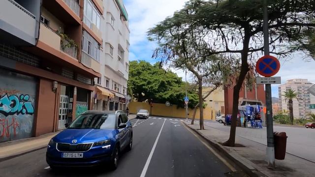DRIVING In SANTA CRUZ DE TENERIFE, Tenerife, CANARY ISLANDS, SPAIN I 4K 60fps