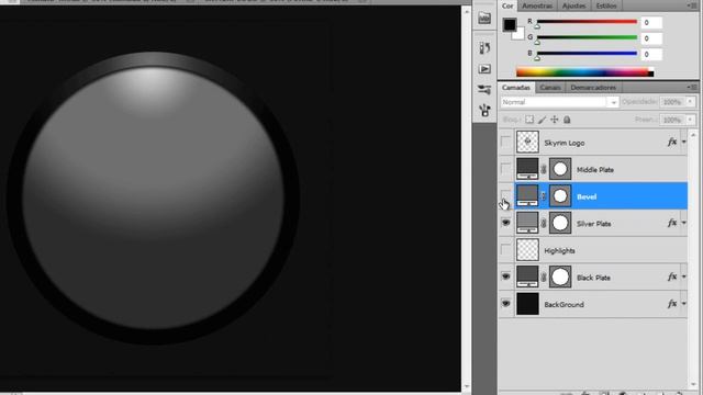 Vídeo Aula de PhotoShop CS.5 Efeito: Logo SKYRIM смотреть онлайн