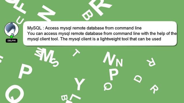 MySQL : Access mysql remote database from command line смотреть онлайн