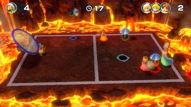 Super Mario Party Minigames #151 Rosalina Vs Hammer Bro Vs Peach Vs Daisy