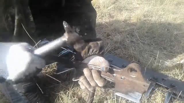 Сенокос клепание косы смотреть онлайн