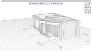 Design of the cottage in the Renga Architecture system. Step 2. Ground Floor Plan
