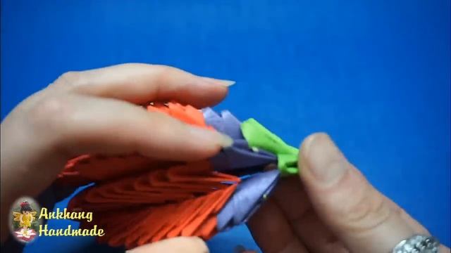 3D Origami Flower V12 Tutorial | DIY Paper Flower Home Decoration смотреть онлайн