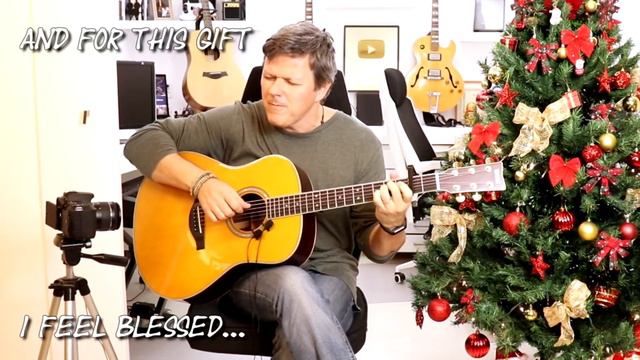 Smells like teen spirit of CHRISTMAS - NIRVANA - kurt Cobain Acoustic cover 4k fingerstyle Heitor смотреть онлайн