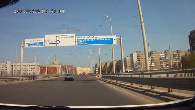 Видеорегистратор Prestigio RoadRunner 500 FullHD пример Калининград смотреть онлайн