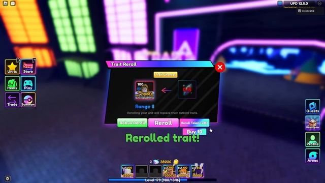 Trait rerolling 130 times in Anime Adventures смотреть онлайн