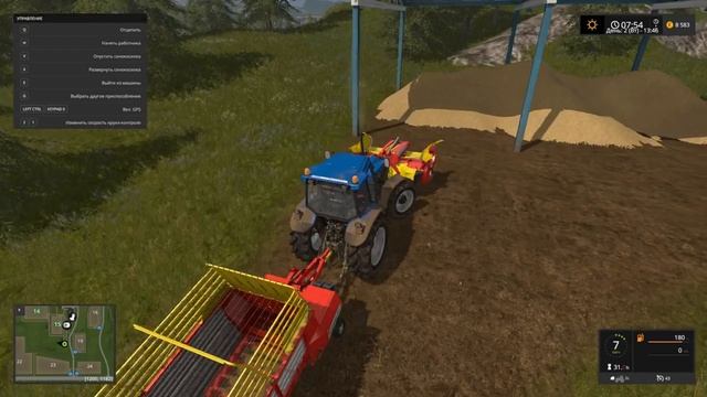 Farming Simulator 17, карта Goldcrest Valley, прохождение, #6 "Малыш в помощь" смотреть онлайн