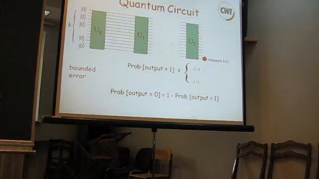 Harry Buhrman's tutorial, Lecture 3, Part 2. смотреть онлайн