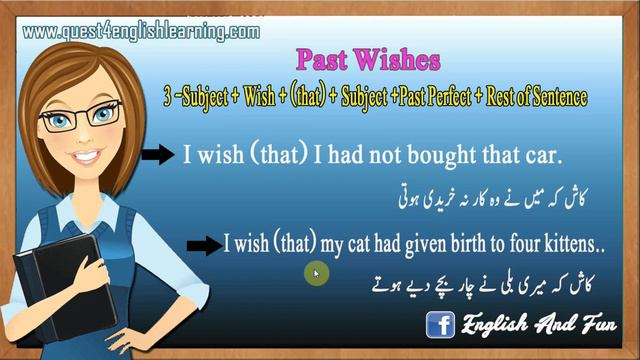 Use of "I Wish" in Present, Past And Future смотреть онлайн