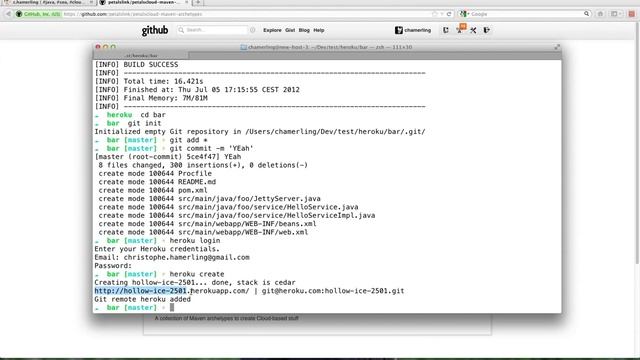 Deploy CXF/JAXWS service on Heroku смотреть онлайн