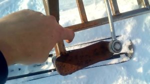 Обзор самодельного лыжного модуля, мотобуксировщик форза 15.