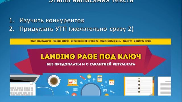 Написание текста для лендинга смотреть онлайн