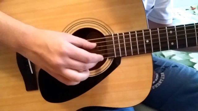 How to play Yesterday (The Beatles) on Guitar смотреть онлайн