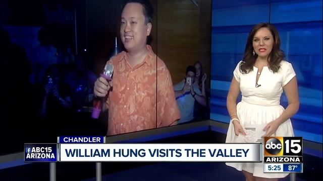 "American Idol" star William Hung visits the Valley смотреть онлайн