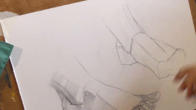 Короткий рисунок стопы смотреть онлайн