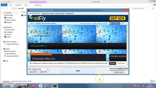 Tutorial Descargar Minecraft Launcher 2015 Todas Las Versiones смотреть онлайн