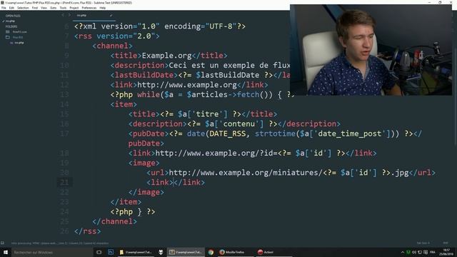 TUTO PHP - CRÉER UN FLUX RSS смотреть онлайн
