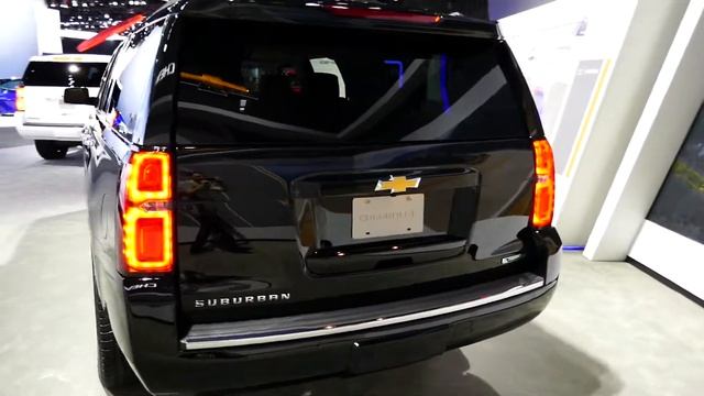 New 2018 GM Chevrolet Suburban SUV - Exterior Tour - 2017 LA Auto Show, Los Angeles, CA смотреть онлайн