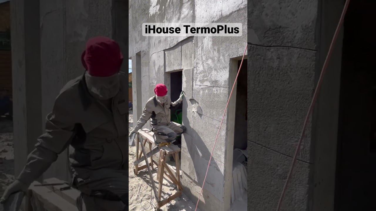 Ihousetermopius #стройка #ремонт  Отслоение штукатурки в Монолитном Доме
