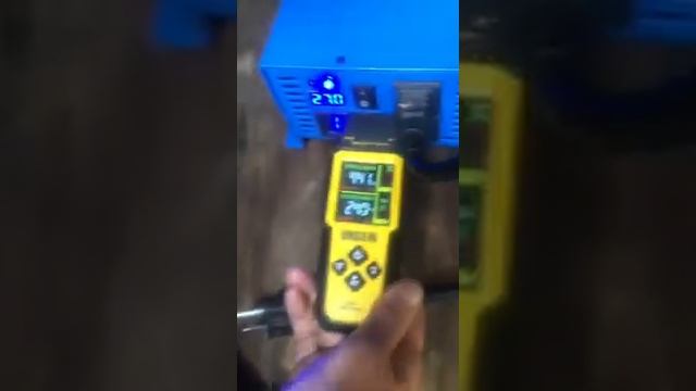 EMF Radiation From 3500-watt Solar Inverter On 1-18-2020