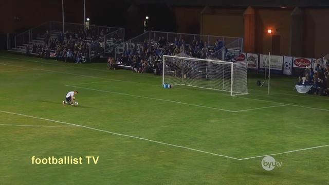 Вратарь отбил все 5 пенальти собственным лицом, Funny penalties смотреть онлайн