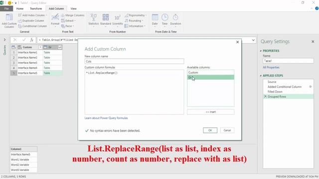 Video_024 Table Transformation - From List to Pivot form with Power Query смотреть онлайн