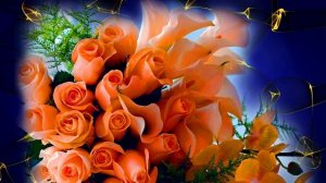 Футаж. Цветочный фон 22