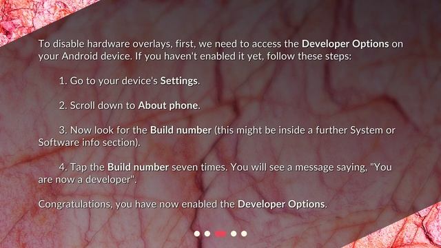 How can I disable hardware overlays on my device? смотреть онлайн
