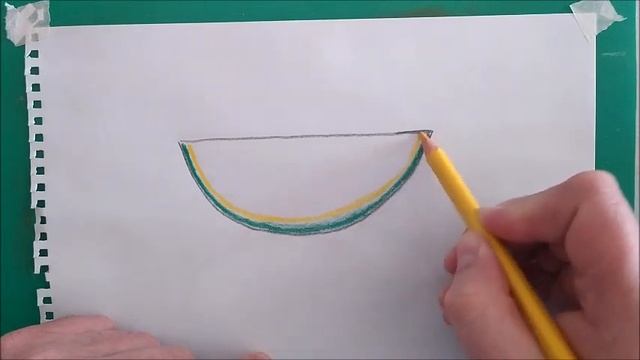 Рисуем ягоды с детьми. Долька арбуза смотреть онлайн