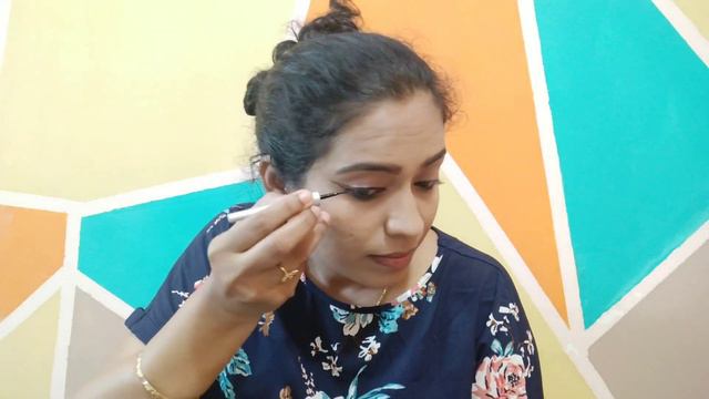 cat-eye makeup in kannada | How to apply eyeliner like a pro | Makeup tutorial | kannada смотреть онлайн