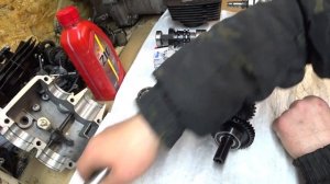 Восстановление прослабленного вала. Замена подшипников ГПЗ на японские. Регулировка реверса БУРАНА.