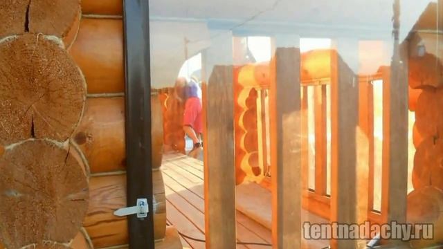 Защитные шторы для беседок и веранд в Москве - купить тент ПВХ