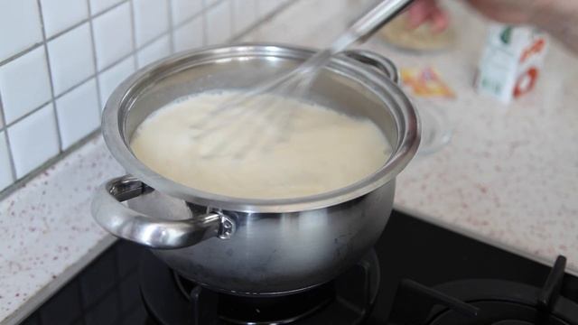 МОЛОЧНЫЙ ПУДИНГ "КАДАИФ" (Турецкая кухня). смотреть онлайн