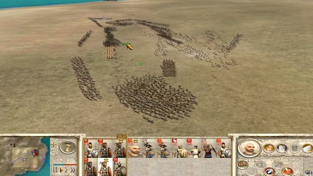 #Hybris. Прохождение за Спарту_35. #Rome: Total War: Barbarian Invasion. Новый враг! смотреть онлайн