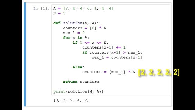 MaxCounter Codility Test Explained – Full Explanation Tutorial for Max Counters | Python Learning смотреть онлайн