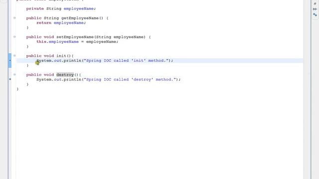 SPRING FRAMEWORK BEAN LIFECYCLE DEMO TAMIL смотреть онлайн