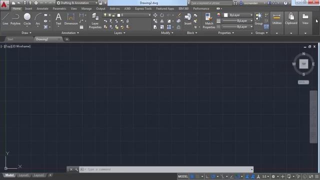 1 Introduction to AutoCAD 2016 смотреть онлайн