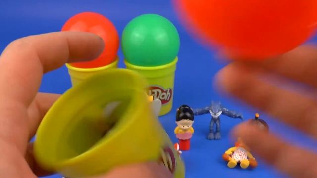 Surprise Egg Balls Learn Colors With Surprise Egg Toys