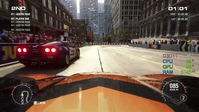 $220 PC -- AMD Radeon HD 7870 -- Intel Core i7-860 -- Grid 2 Benchmark смотреть онлайн