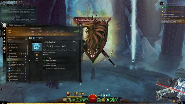 Ice Dragon Awakens - Guild Wars 2. Lets Play. Necromancer Part 204 смотреть онлайн