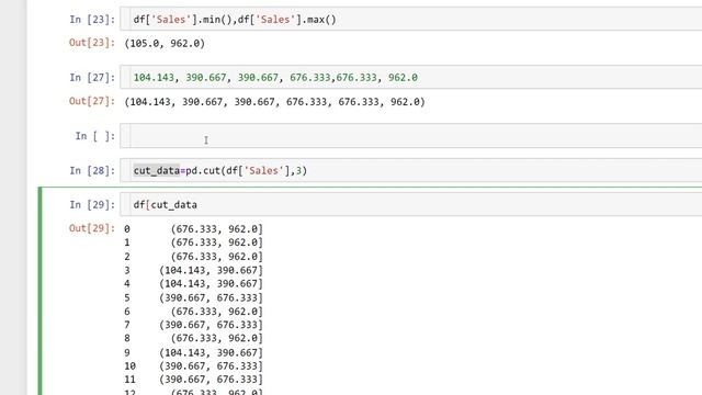 Cut Method in Python Pandas: Efficient Data Binning and Categorization | Python | Edukron смотреть онлайн