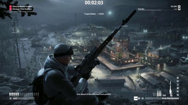 HITMAN 2 - Siberia - "Hidden Tiger" & "Pink Mist" Challenges - 2in1 / Silent Assassin смотреть онлайн