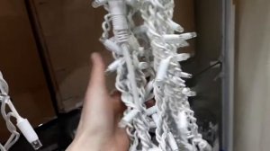 сравниваем гирлянды #бахрома