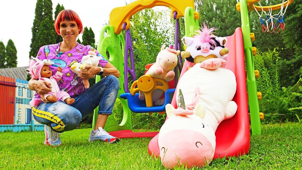 Детский садик Капуки Кануки – Милые единороги и кукла Беби Бон учатся и играют вместе! смотреть онлайн