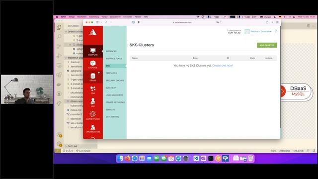 A1D Kubernetes x DBaaS interaction in a secure cloud environment смотреть онлайн