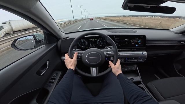 New Hyundai Kona Hybrid 2024 Fuel Consumption Test смотреть онлайн