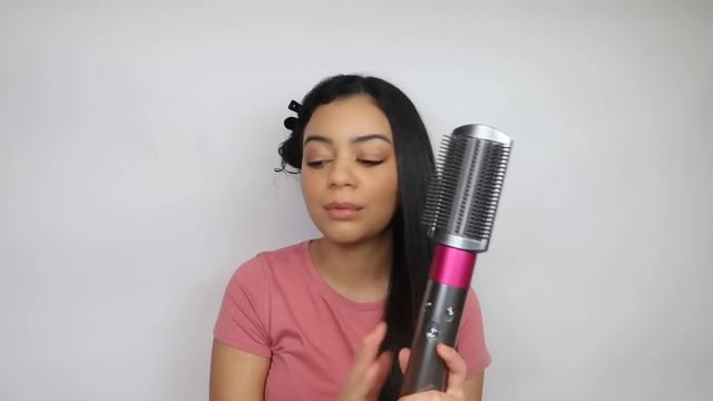 TESTING THE DYSON AIRWRAP FIRM SMOOTHING BRUSH ON CURLY HAIR - HONEST OPINION